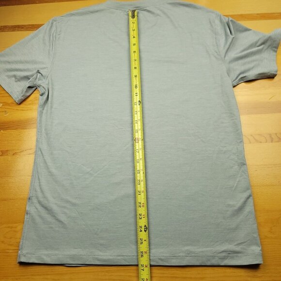 Tommie Copper Mens 2XL Shirt Cool Copper Compression Gray Train Running Workout - Picture 12 of 14